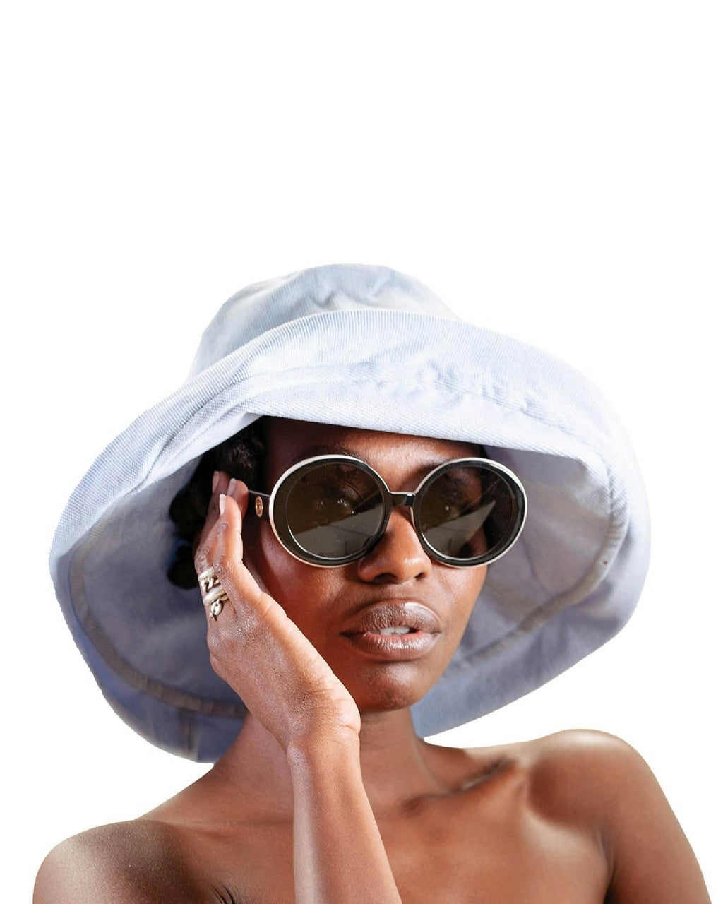 The Sunday – Light Blue Sun Hat