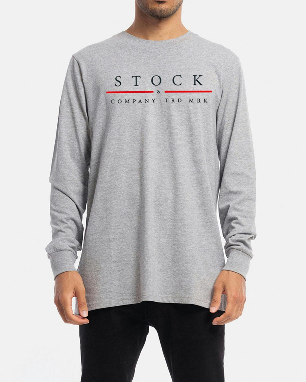 Red Line Long Sleeve Tee