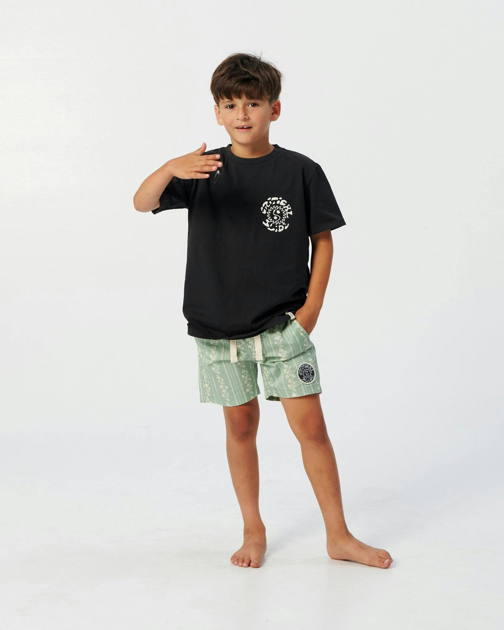 Ying Yang Tee - Vintage Black