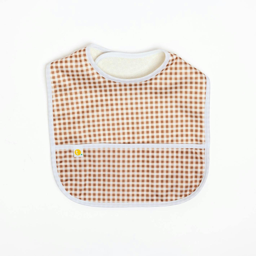 Baby Bib Tyoub Stay-dry - Fawn Check