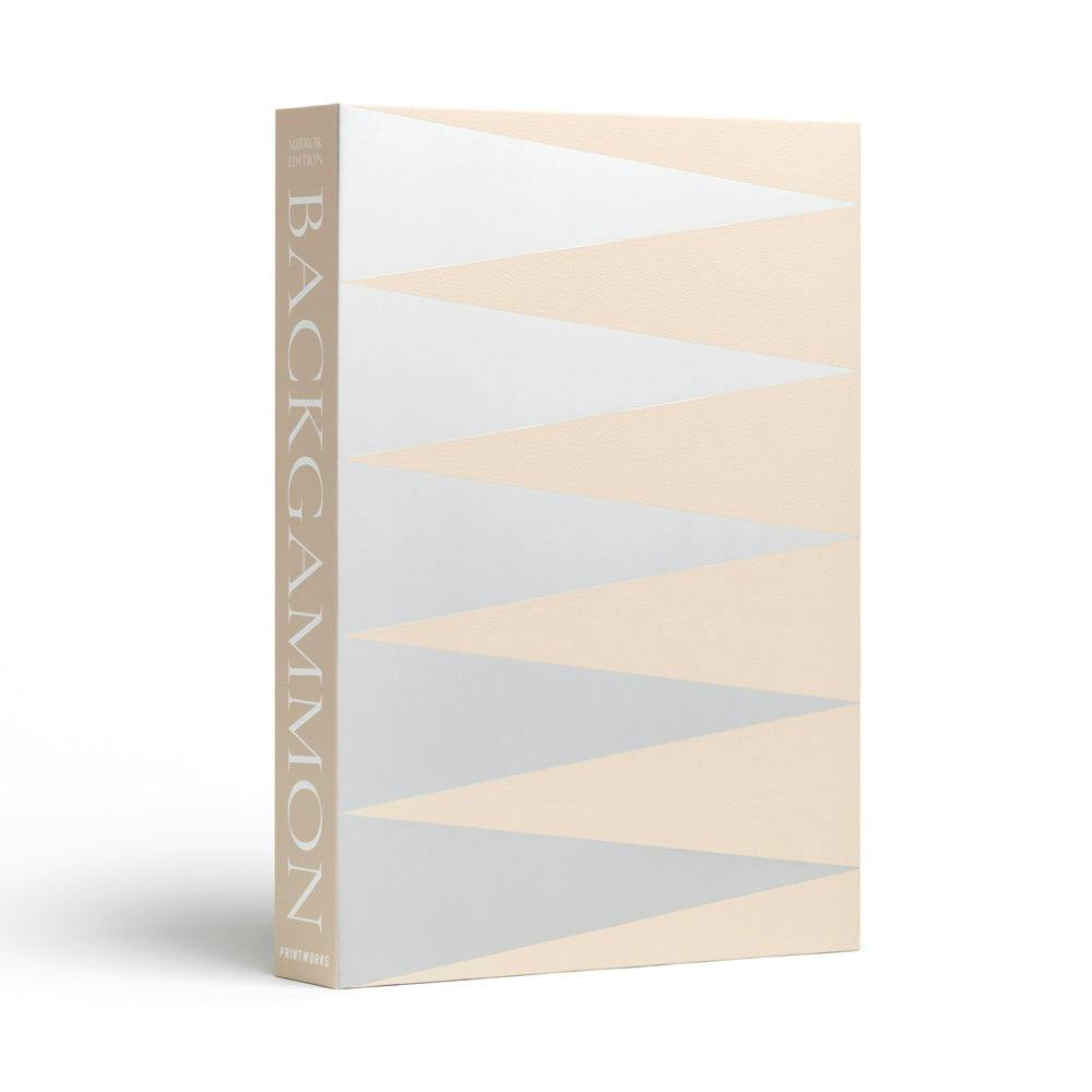 Printworks Classic Art Of Backgammon Mirror-Beige Clear