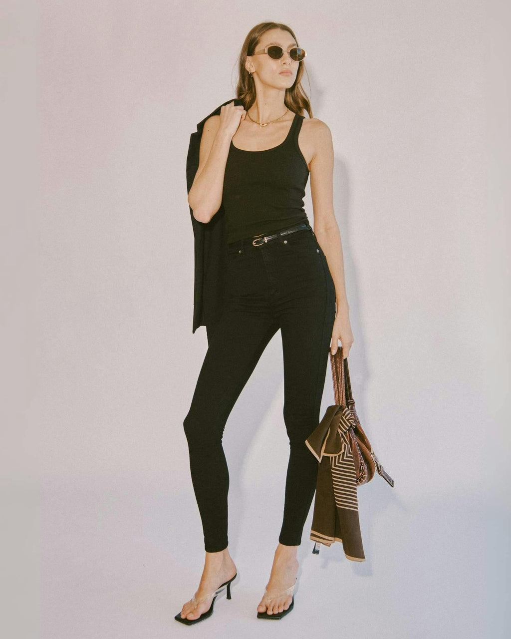 Moxy High Skinny Jeans - Black