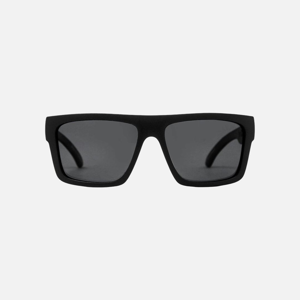Volley - Injected Polarized Matt Black Frame Recycled Sunglasses
