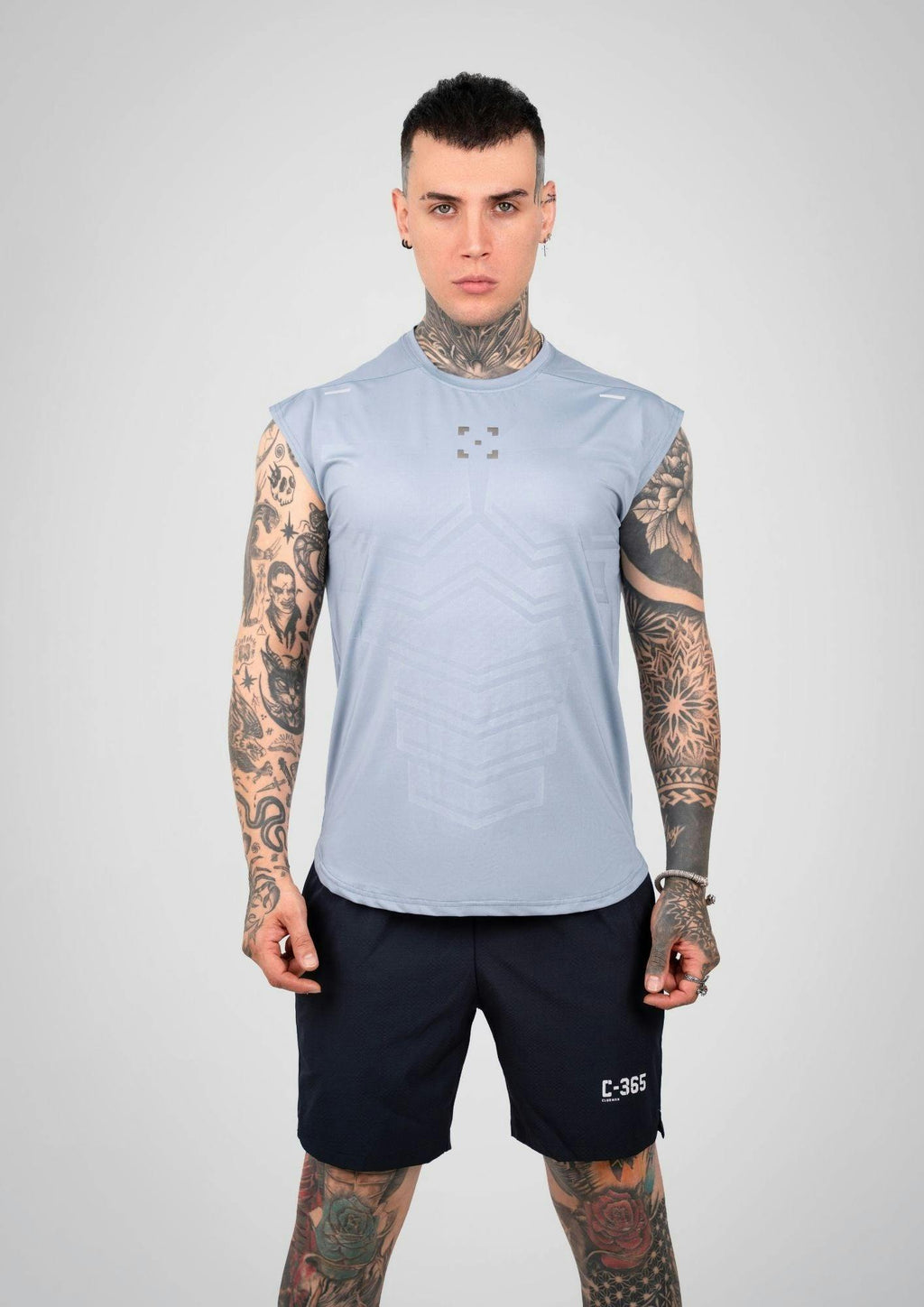 C-365 Flex Singlet (Model 323129) - Haze Blue