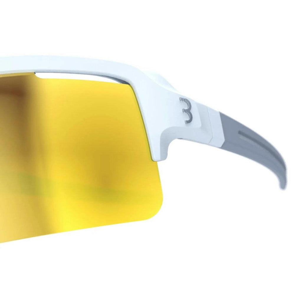 Fuse Sportglasses Matt White/Dark Grey Pc MLC Gold