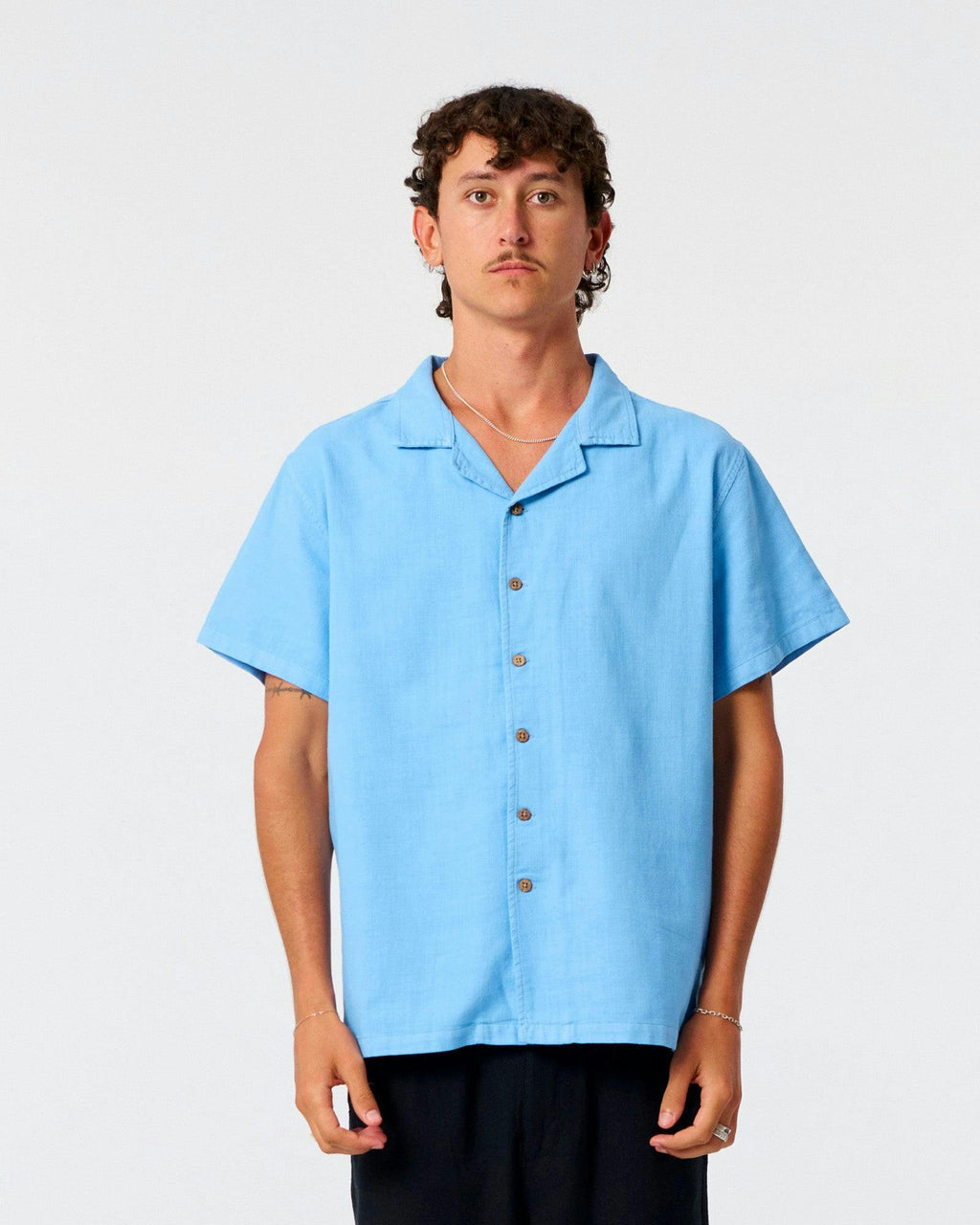 Ernie Resort Shirt - Blue
