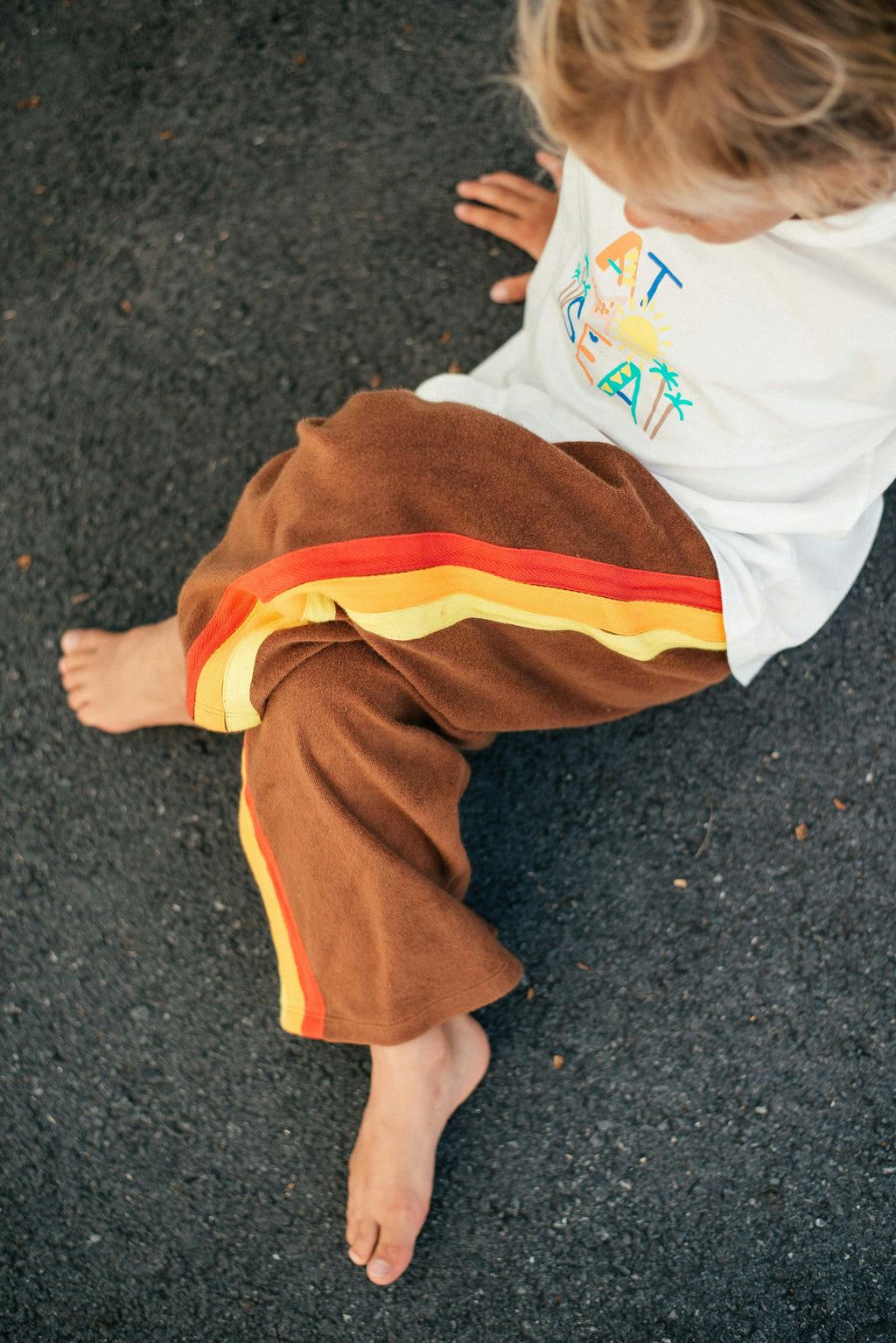 Mini Terry Pant Sunset