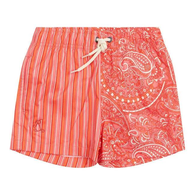 Ushuant Red Swim Shorts Kids