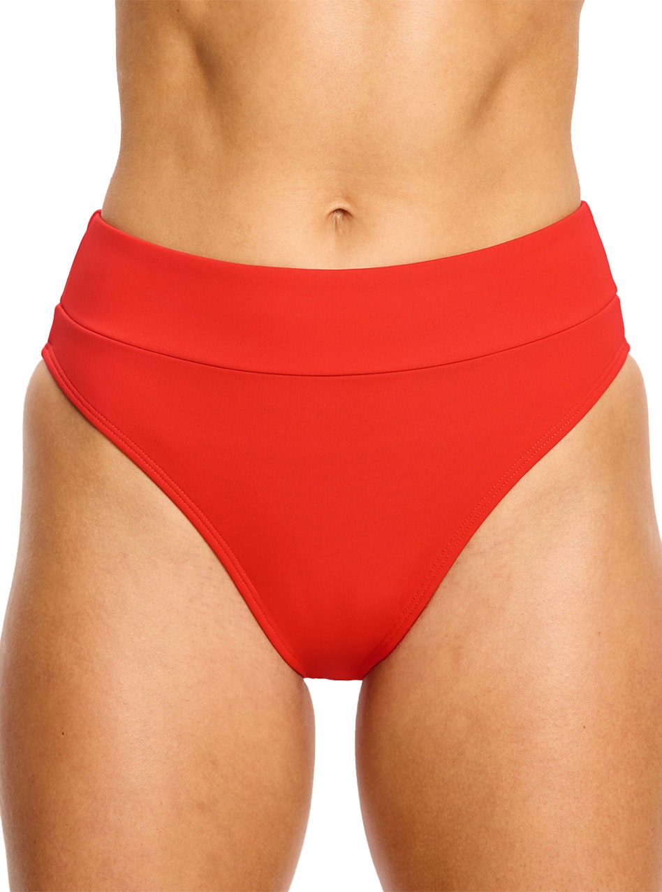 Swimwear Hi-Leg Period Brief Light Absorbency Poinciana Poinciana