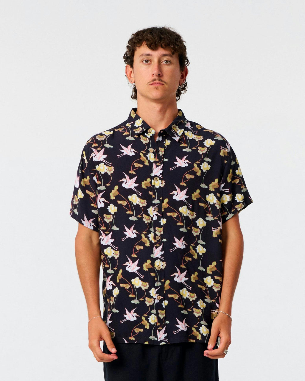 Lilypad Shirt - Vintage Black