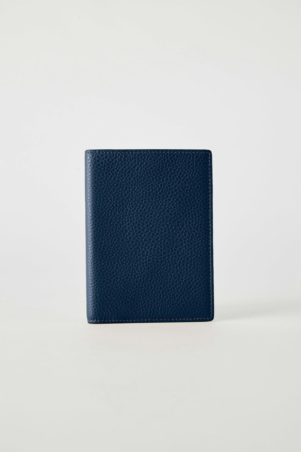 Luxury Leather Passport Wallet | Navy
