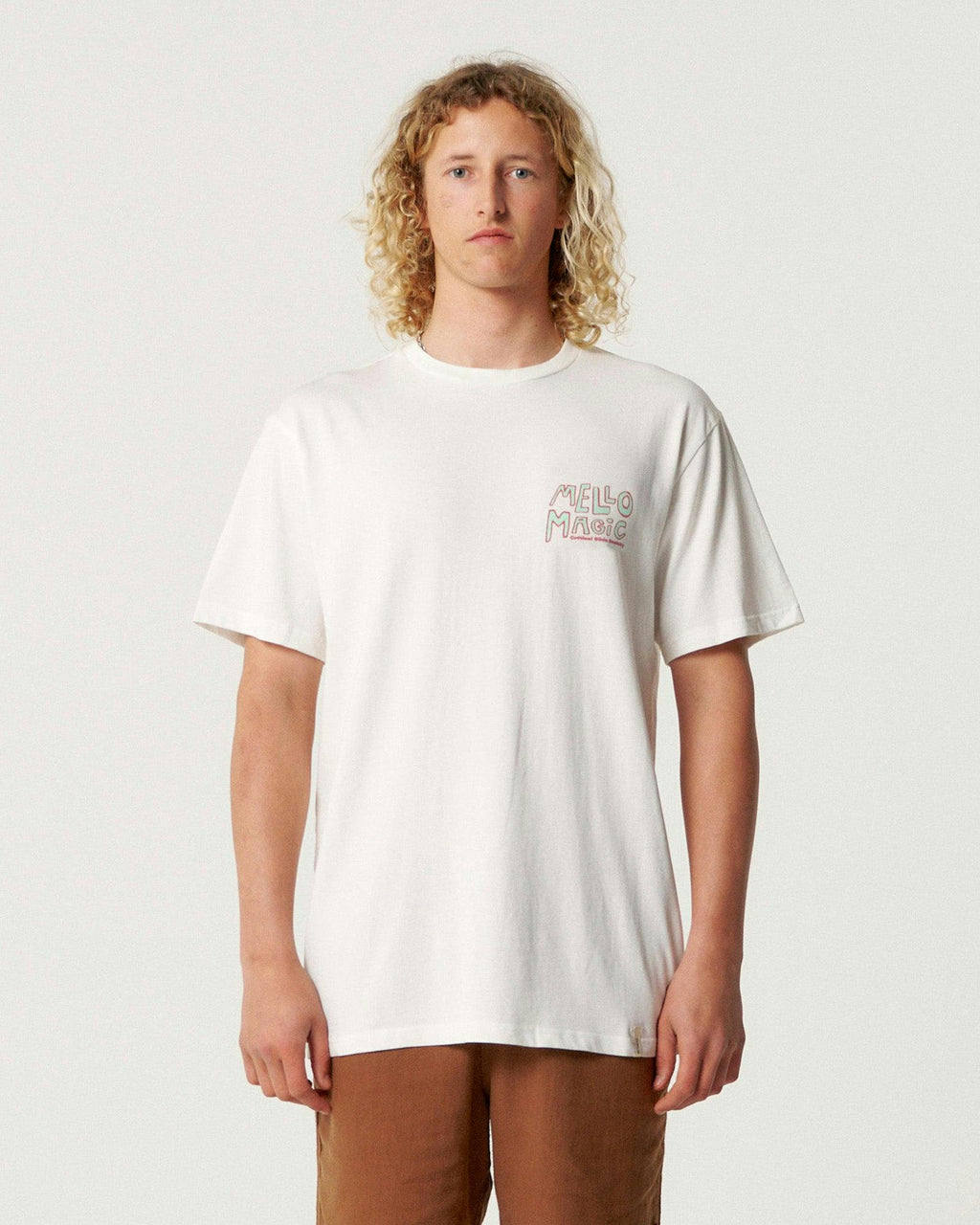 Mello Magic Tee - Vintage White
