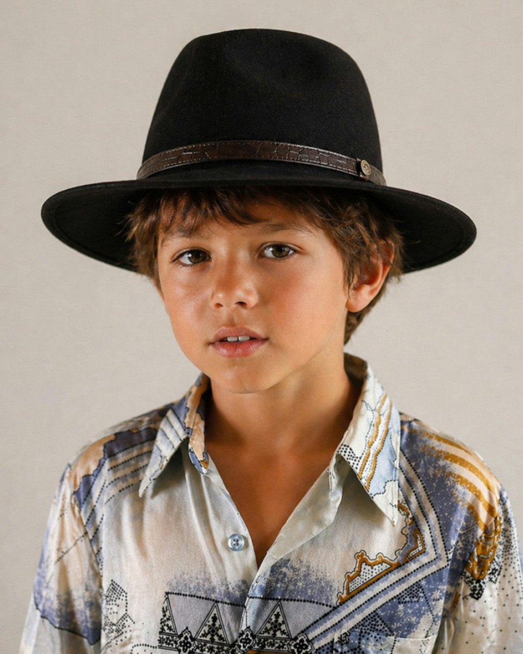 The Dingo Felt Hat – Kids – Black