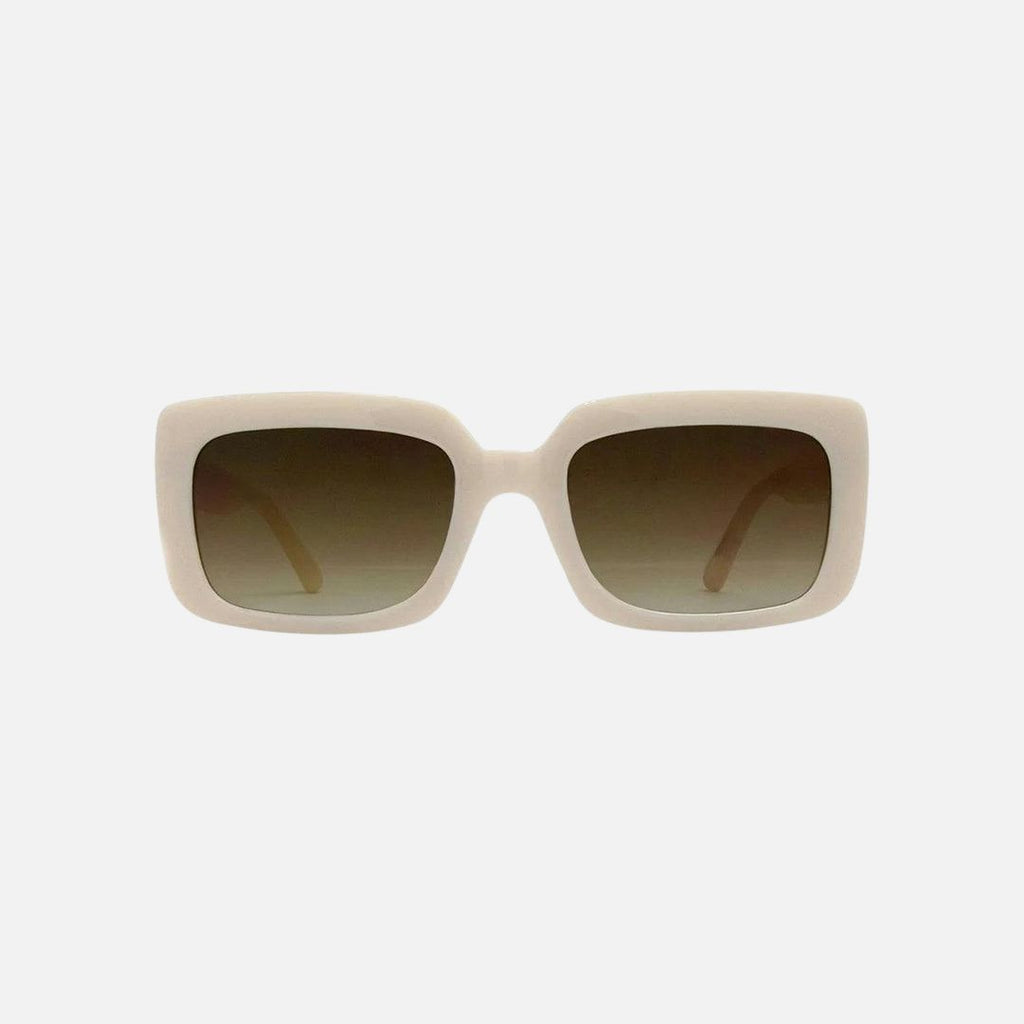 Laguna - Gloss Alabaster Frame with Brown Gradient Lens