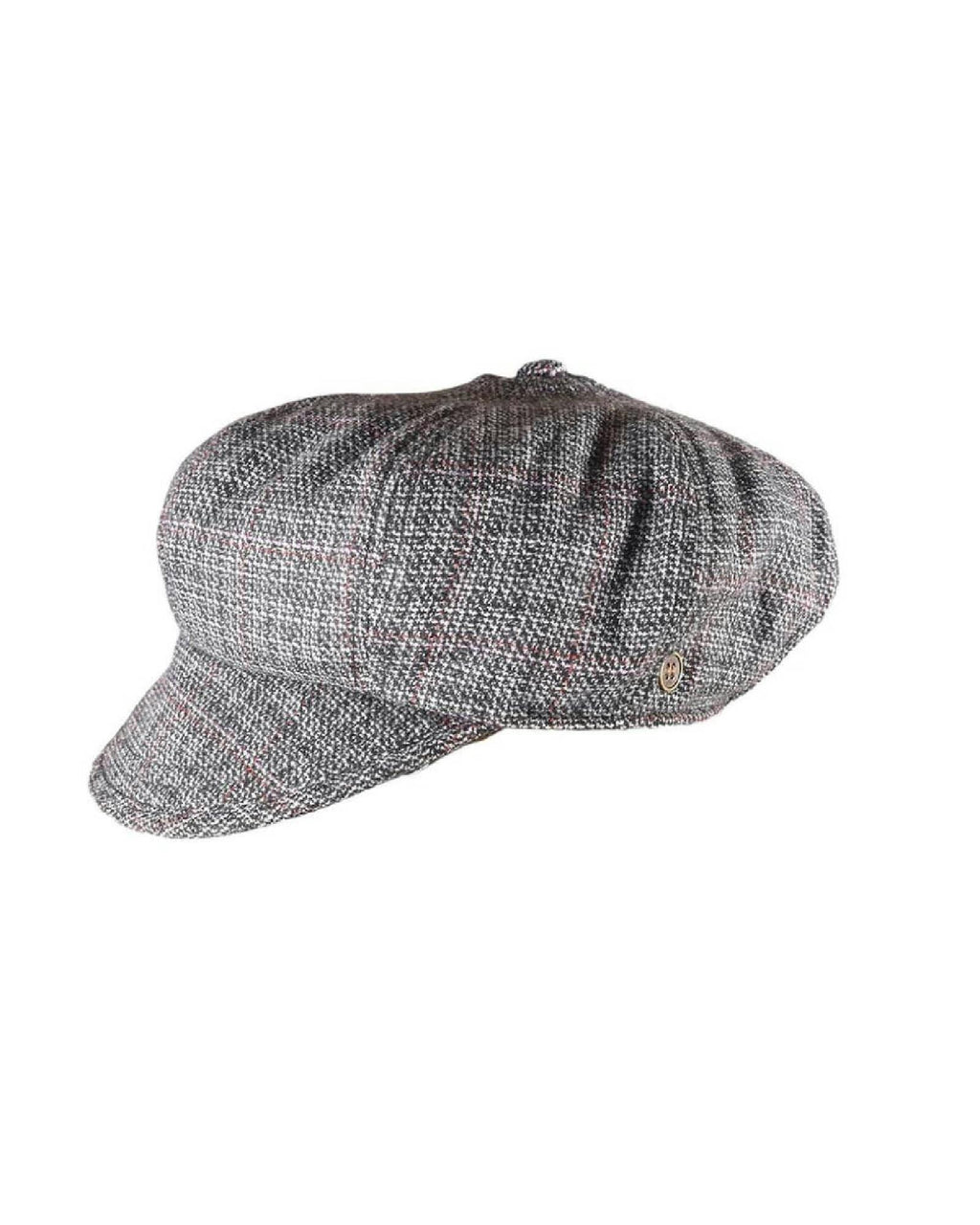 The Oliver Cap – Grey Tweed