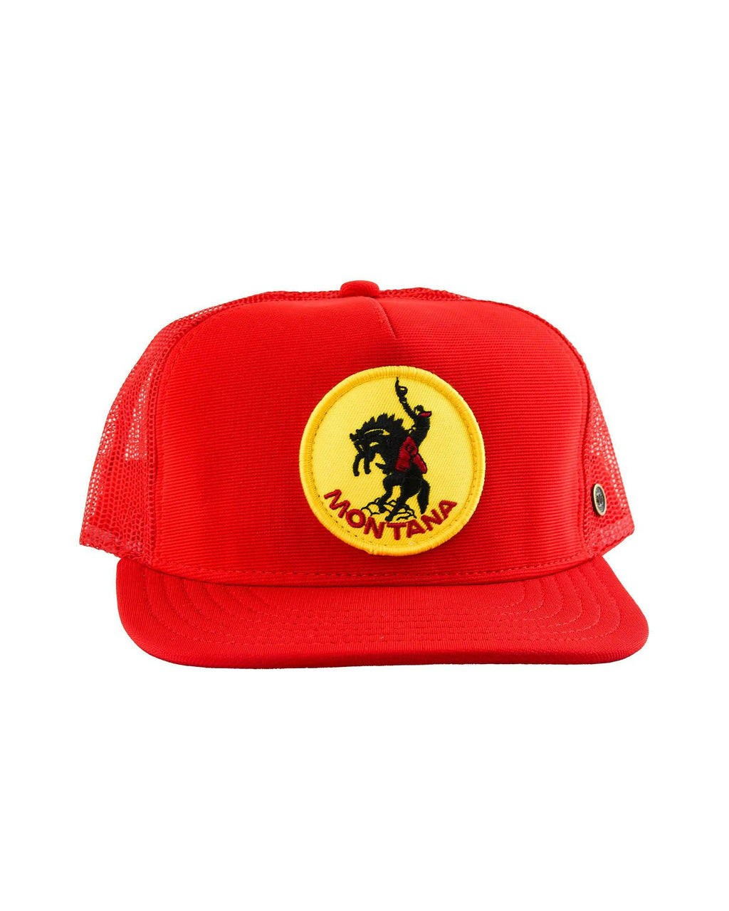 Montana – Mesh Trucker Cap in Red