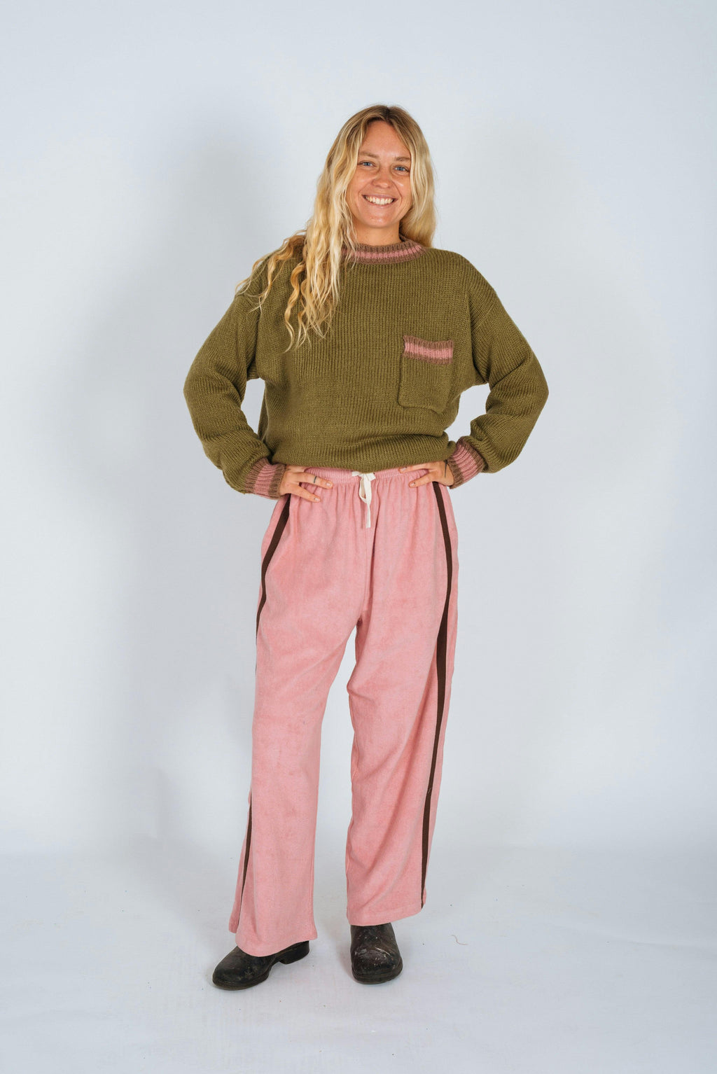 Khaki Knit Jumper