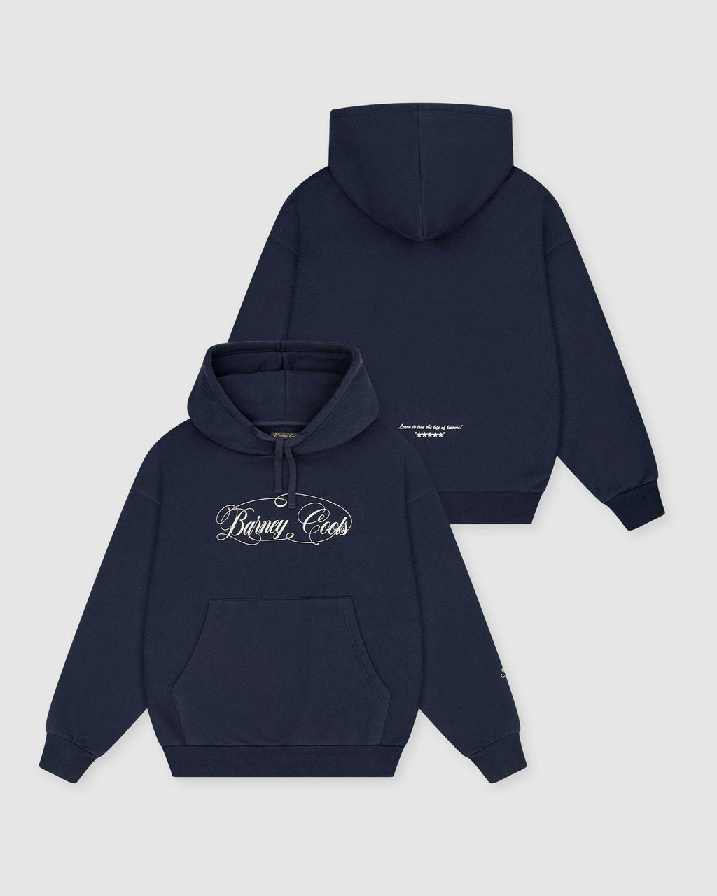 script hood navy