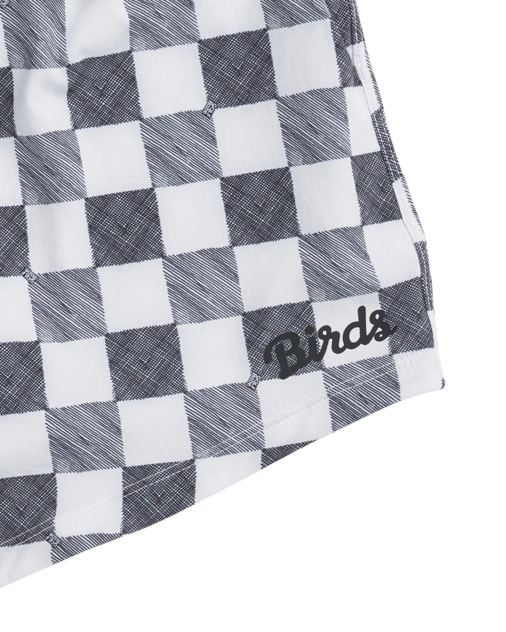 Birds Shorts Gingham
