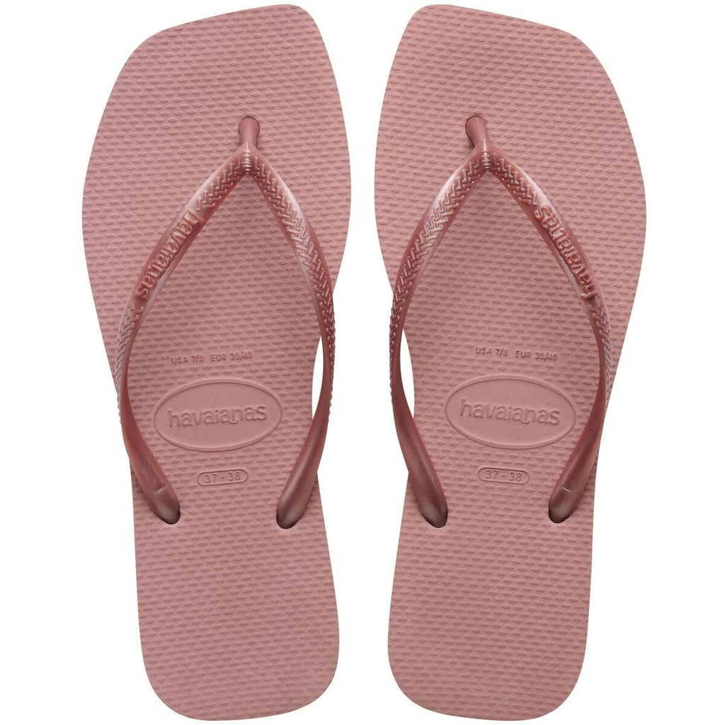 Slim Square Toe Thongs