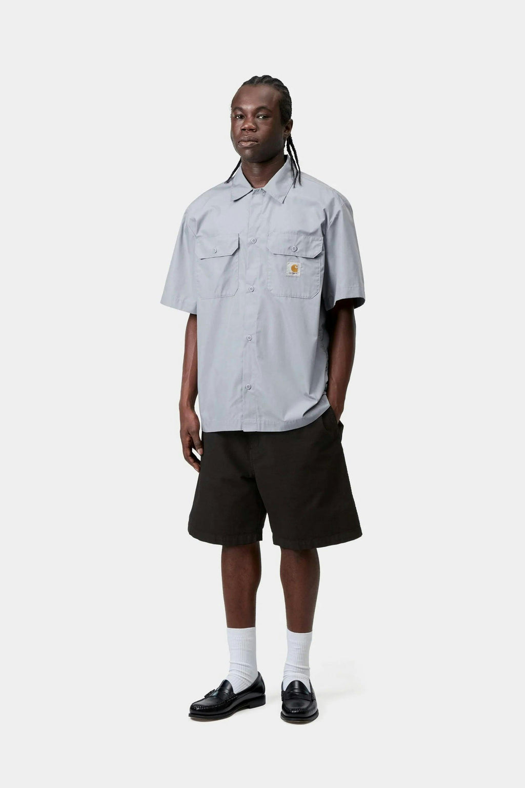 Carhartt WIP S/S Craft Shirt in Mirror