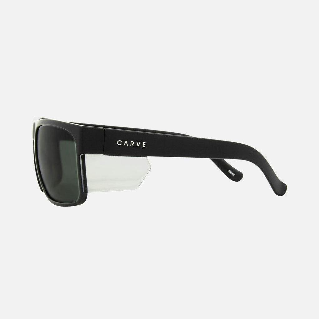 Vendetta - Safety Matt Black Frame - Grey Lens