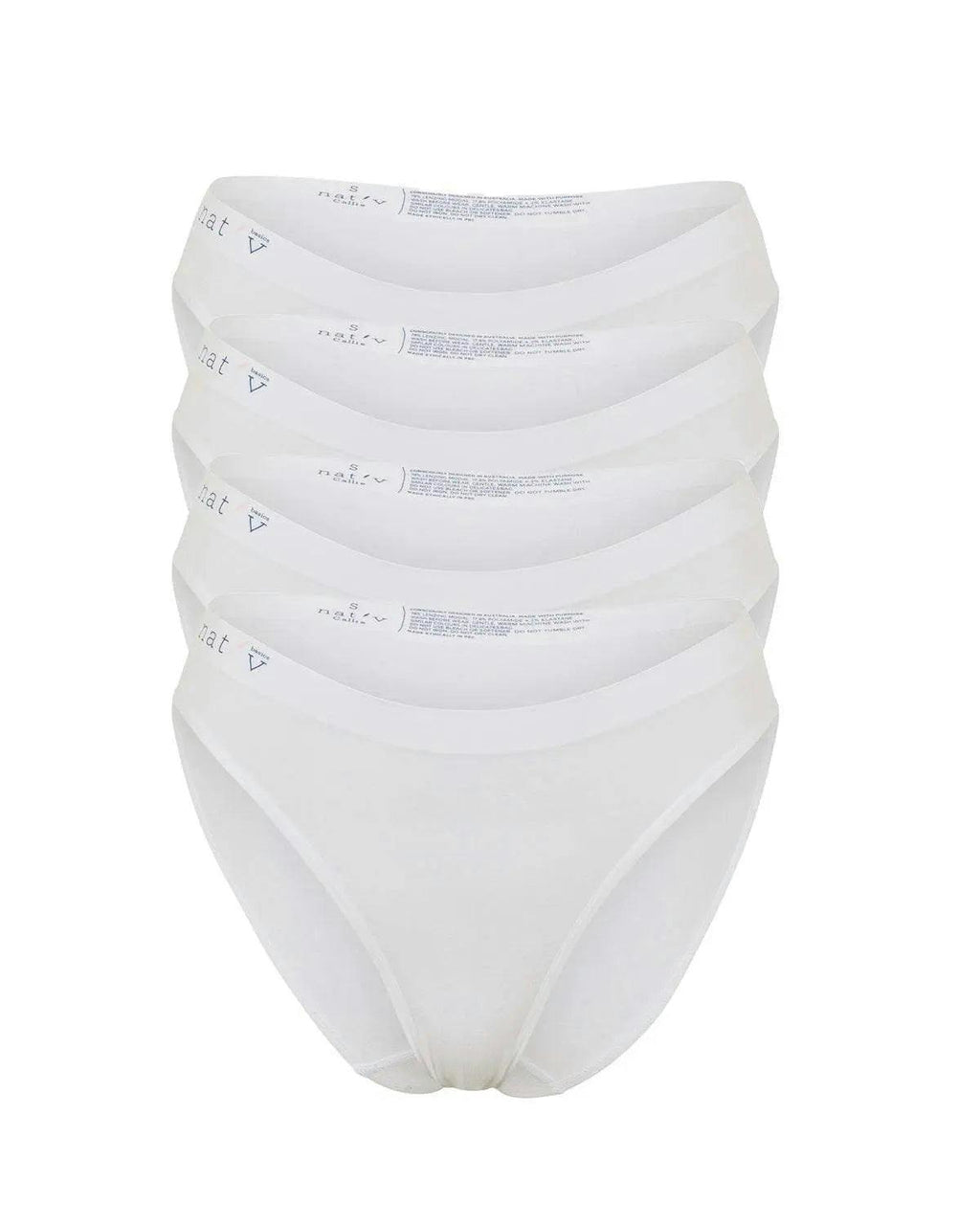 CALLIE BRIEF 4 PACK - WHITE