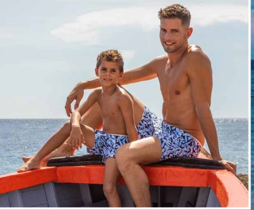 Zanzibar Swim Shorts Navy Kids