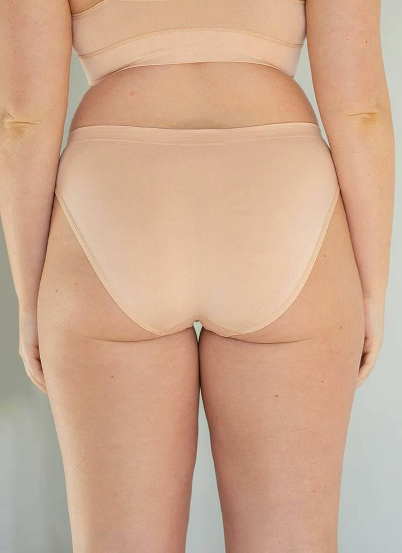 Callie Modal Bikini Brief Underwear 7 Pack - Bone