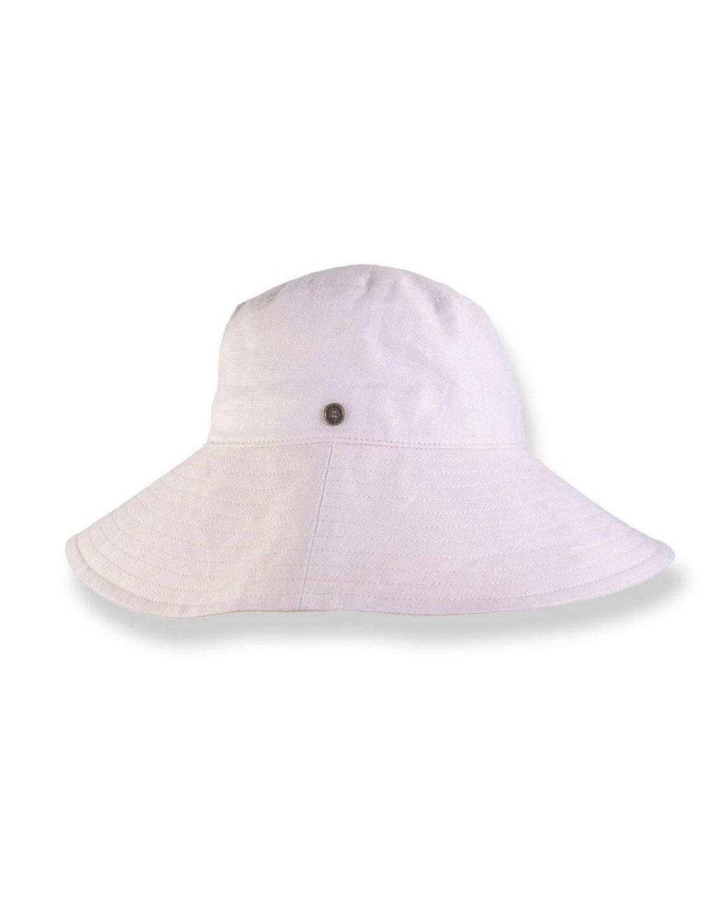 The Sandbar – Natural Linen Bucket Hat
