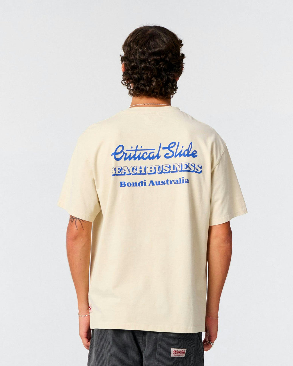 Business Tee - Ecru