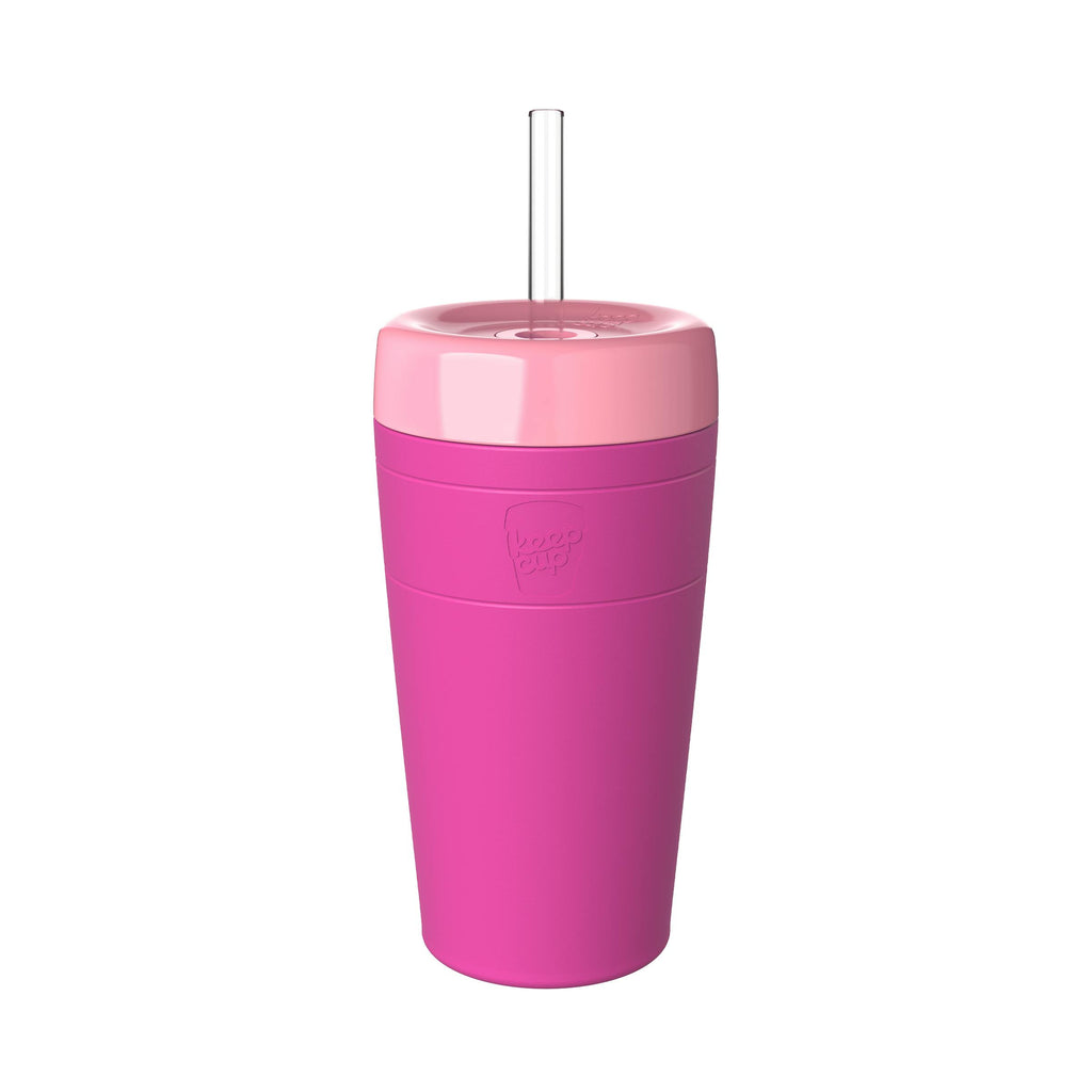 Commuter Insulated Cold Cup - 16oz | Fuchsia