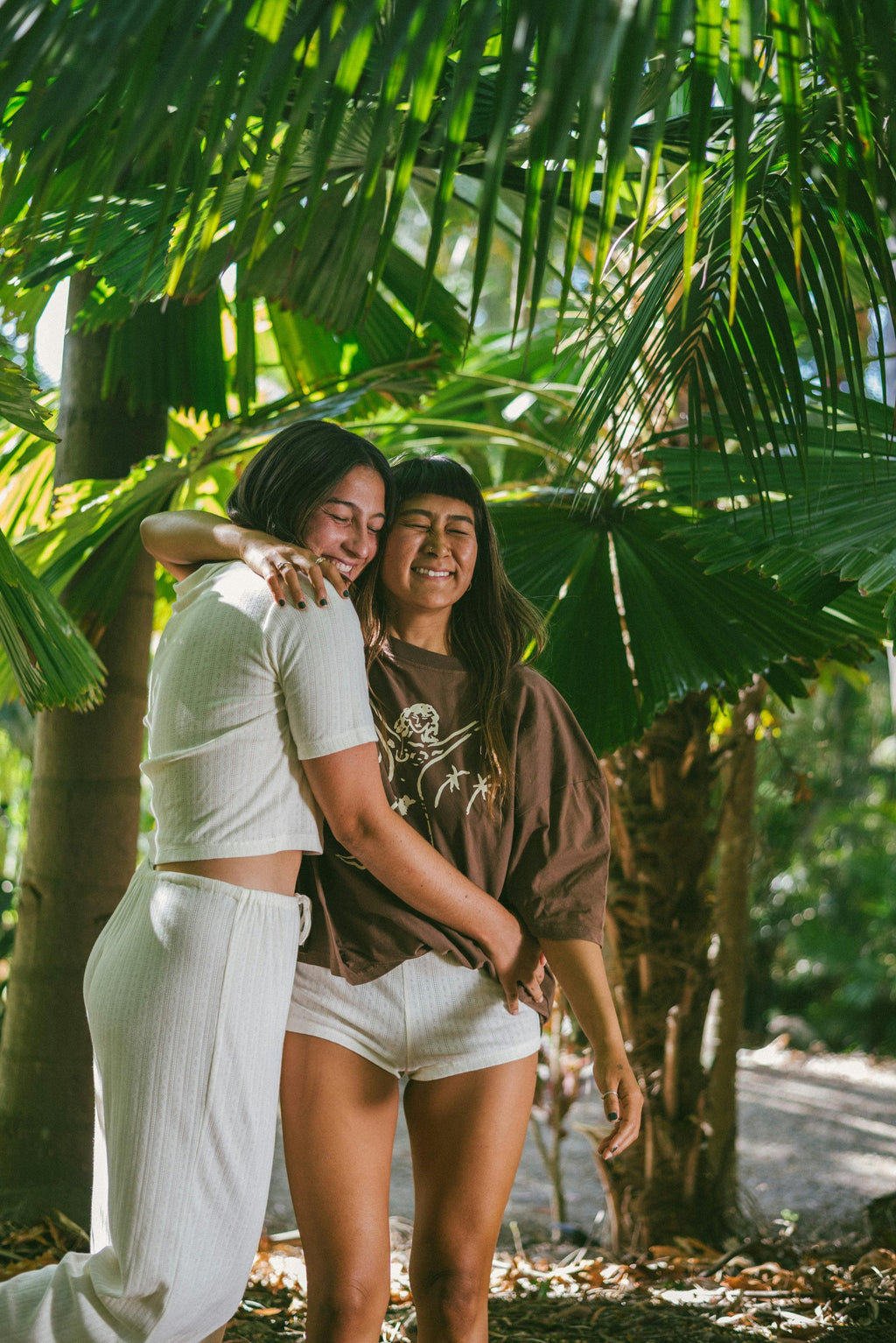 Beach PJ Short in Cream Pointelle