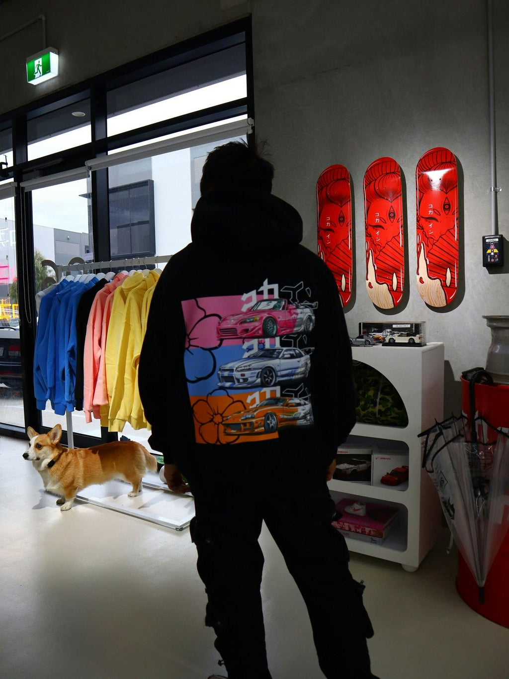 "FnF" Hoodie // BLACK