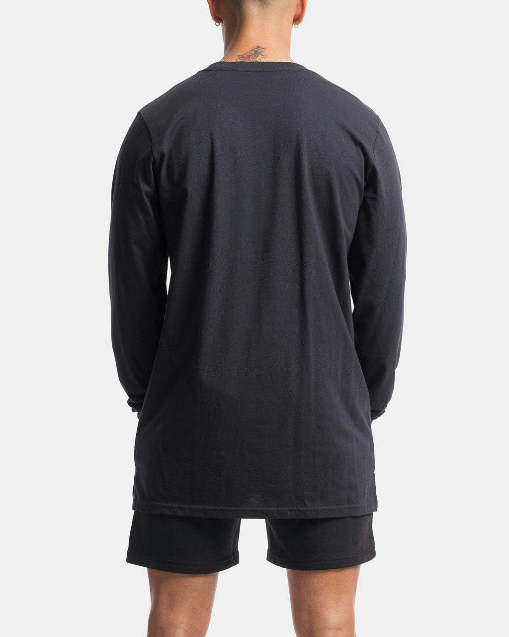 Palm Embroidery Long Sleeve Tee
