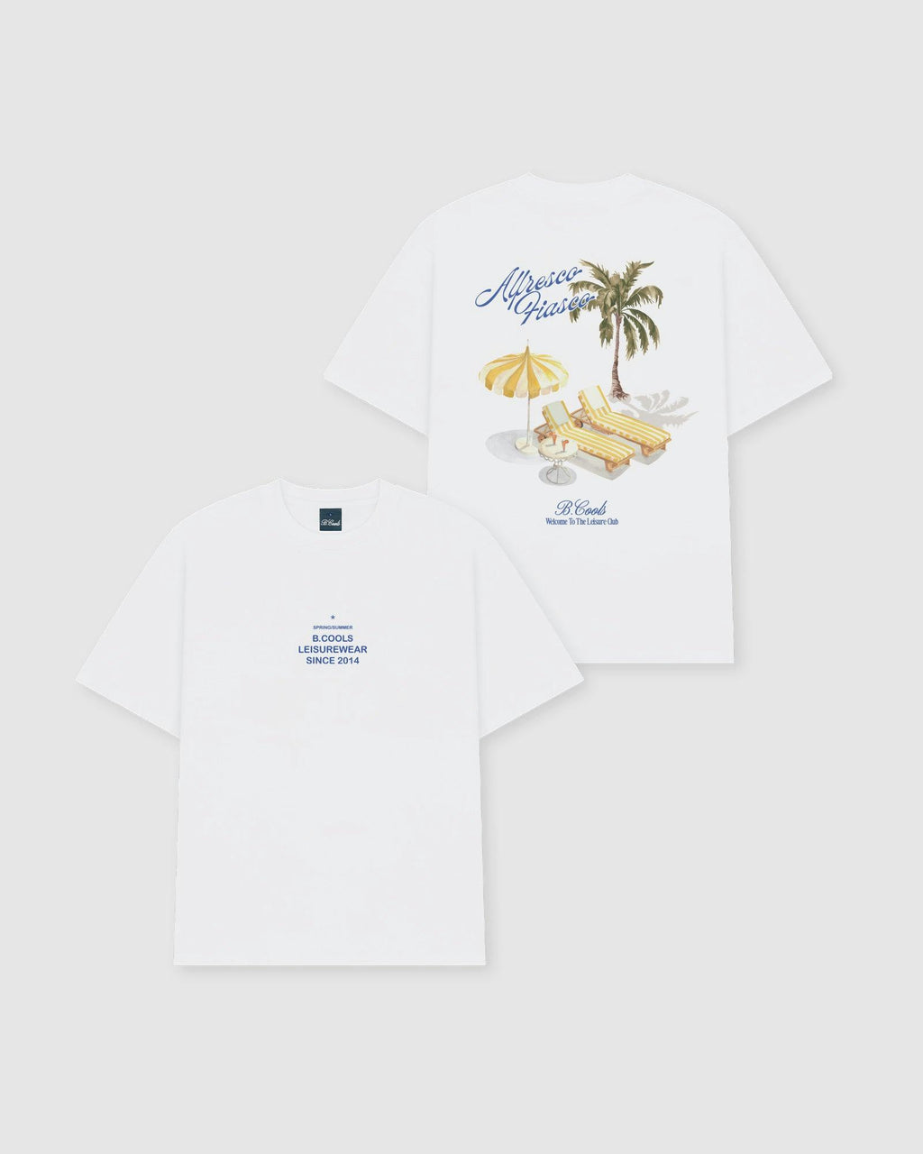 fiasco t-shirt white