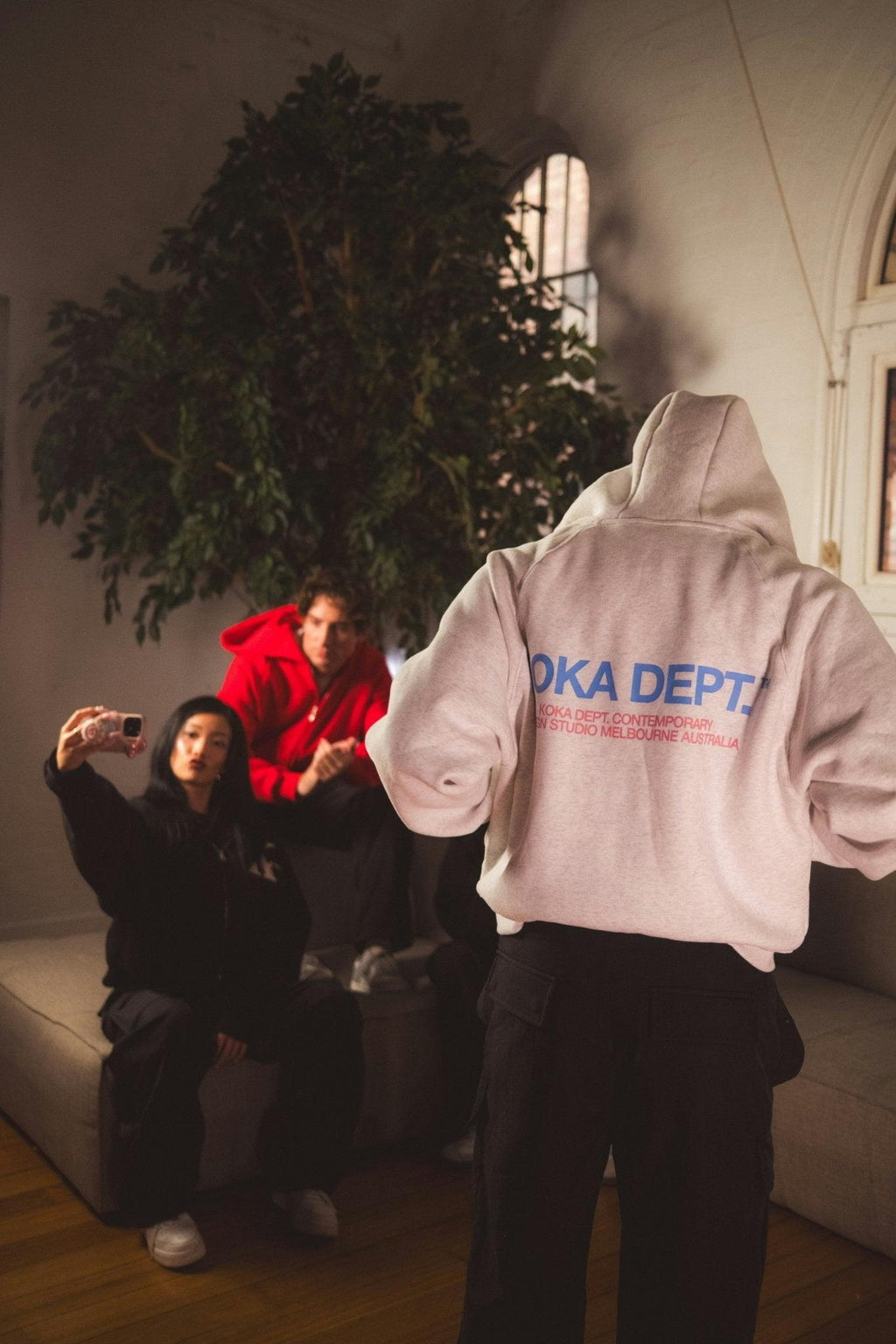 Core Zip Up Hoodie - Grey