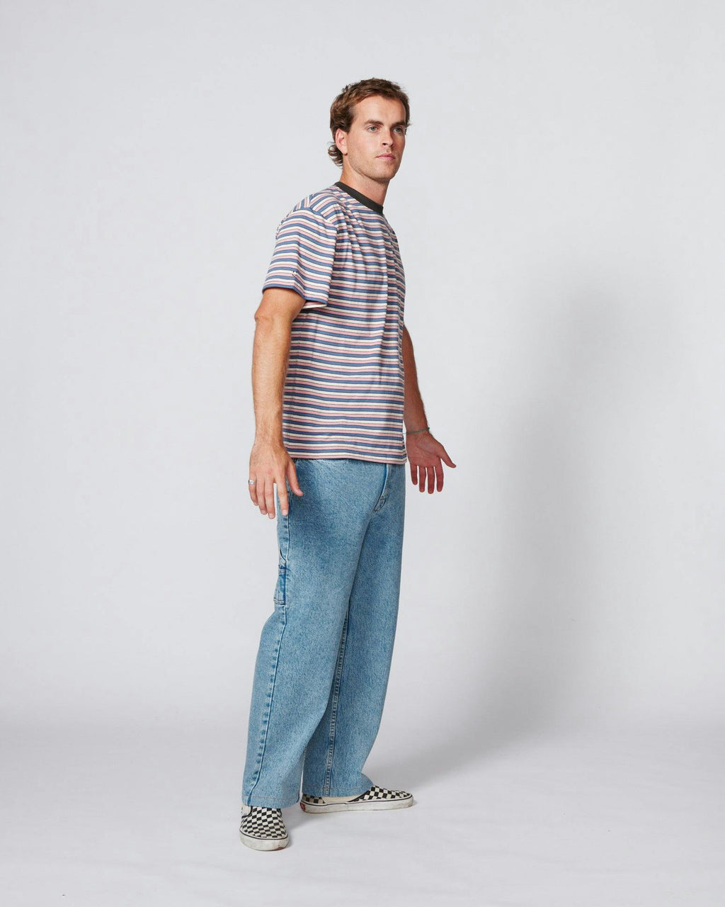 Echo Line Tee - Blue