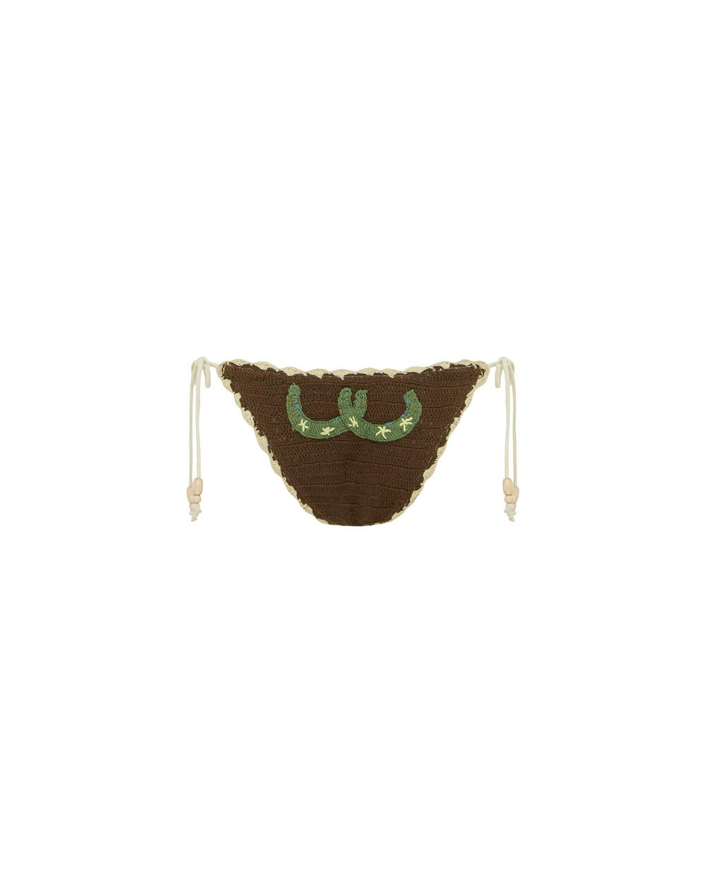 THE CROCHET TIE PANT - SAGUARO