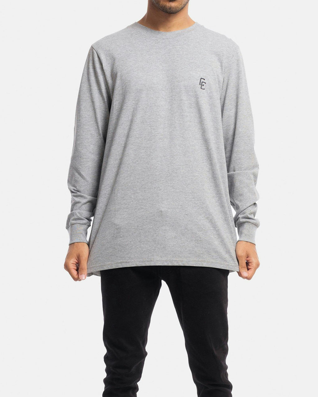 Cypher Embroidery Long Sleeve Tee