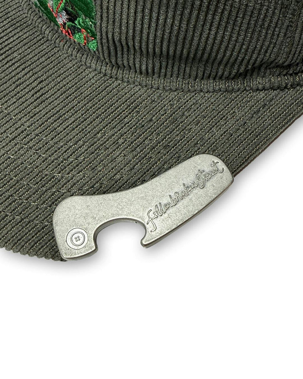 The Stash Cap - Corduroy - Mustard Owl