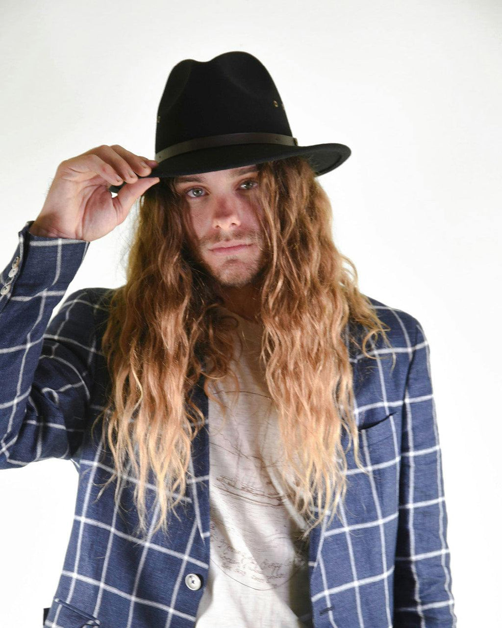 The RataTat Felt Hat - Black