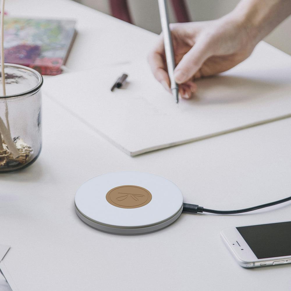 Kreafunk Wicharge 2 Wireless Qi Charger 15W - Moon Grey