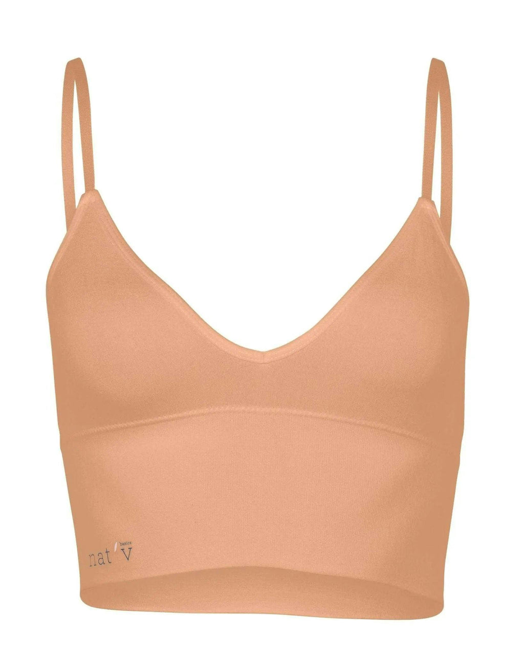 Classic Crop Modal Wire-Free Bralette - Beech