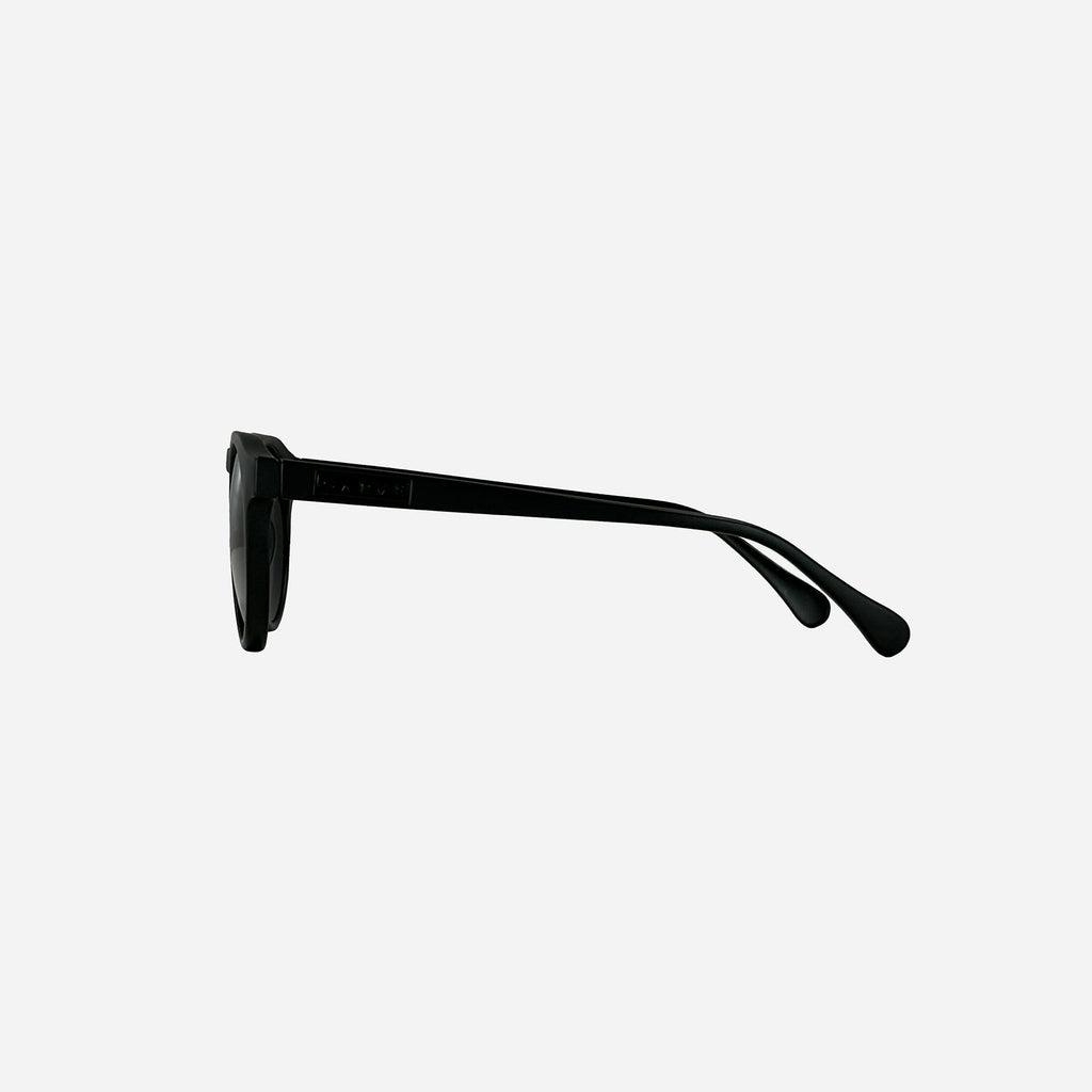 Hudson - Matte Black Frame Grey Lens