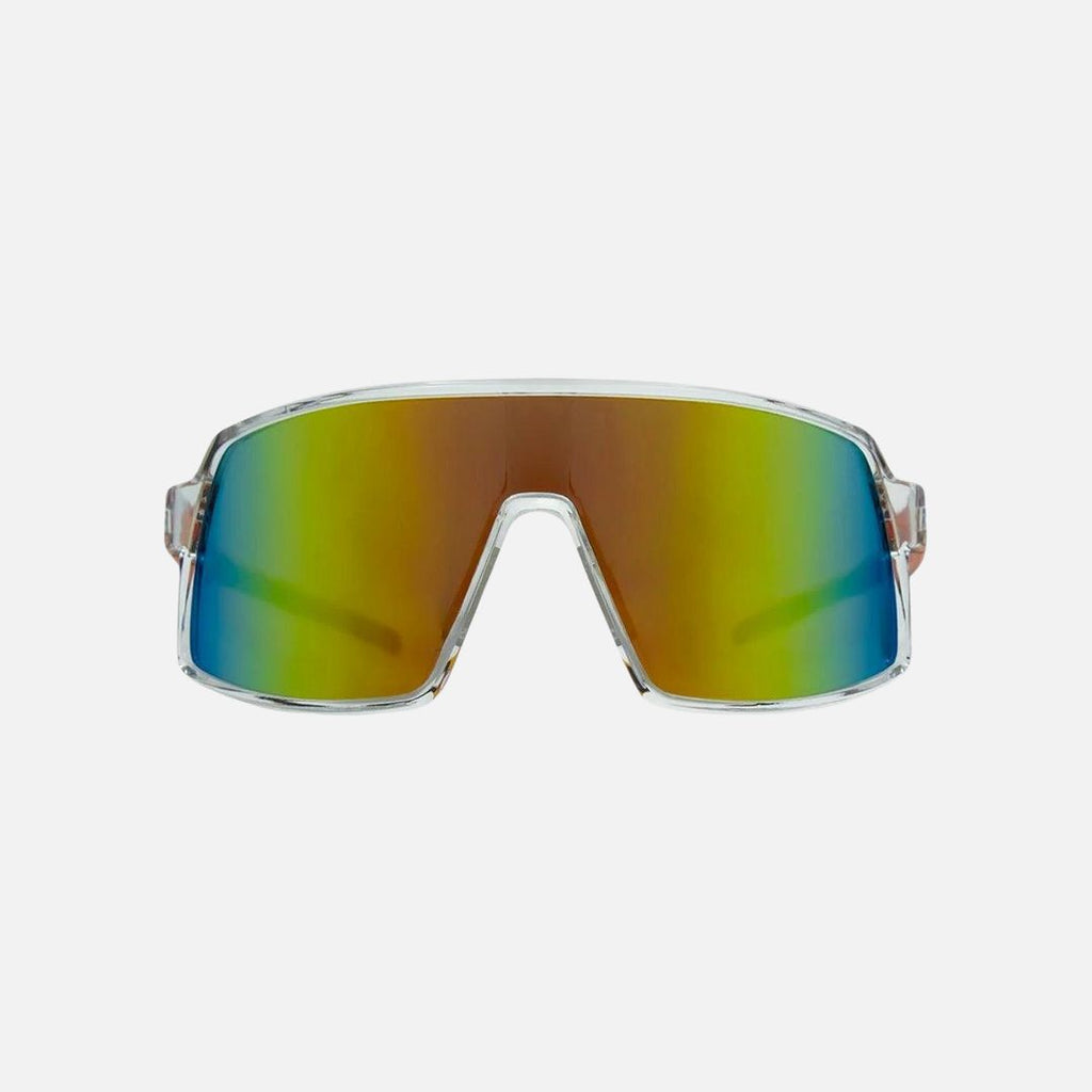 Sierra - Crystal Clear/Crystal Orange with Orange Temple, Grey Lens with Orange Iridium