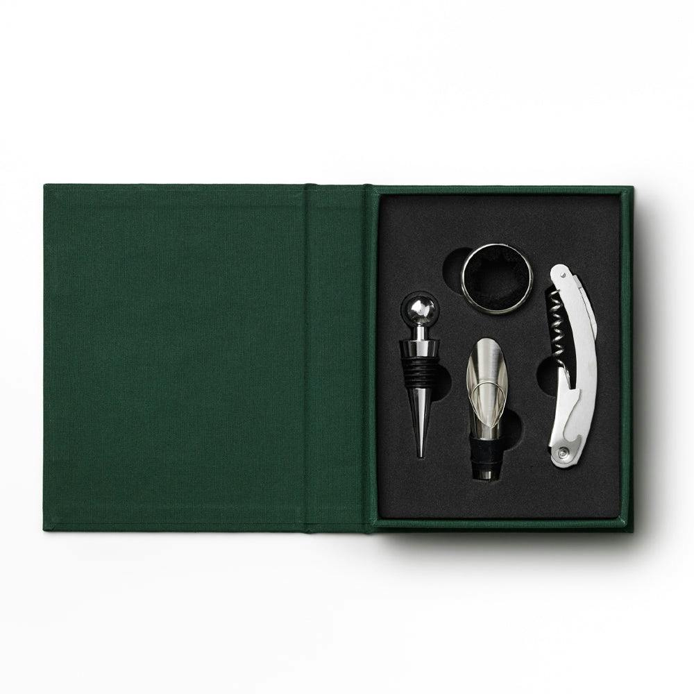 Printworks The Essentials Wine Tools-Green Pink
