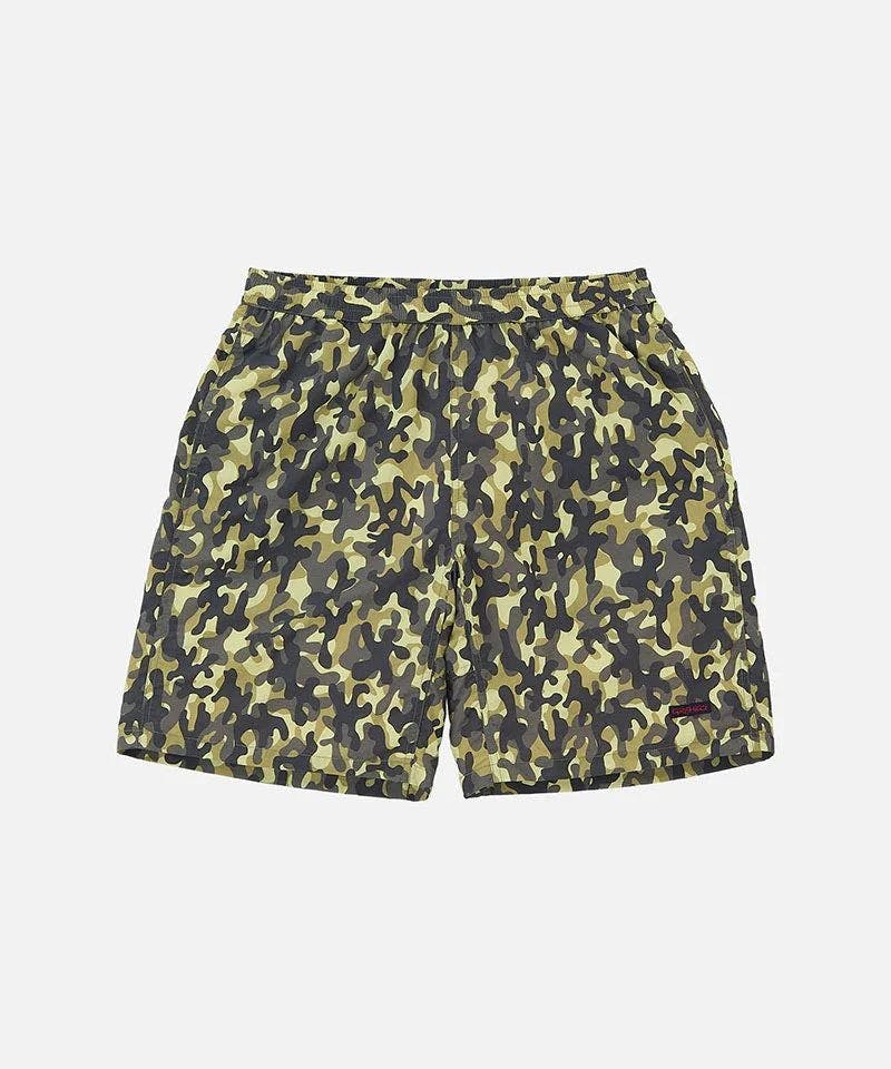 Gramicci Nylon Reef Short in Olive Camo