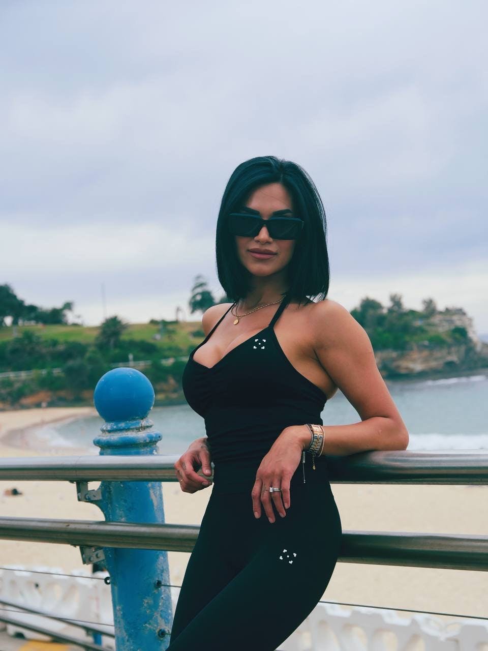C-365 Cami Leggings - Black