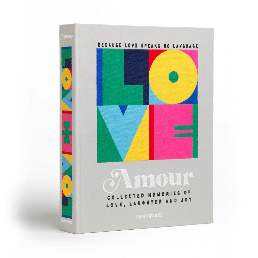 Printworks Embroidered Photo Album-Amour
